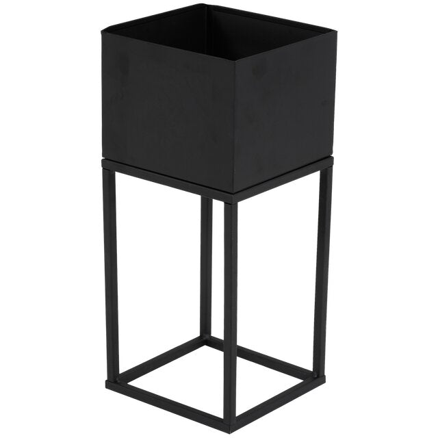 Plantenstandaard Zwart 16 x 38 cm