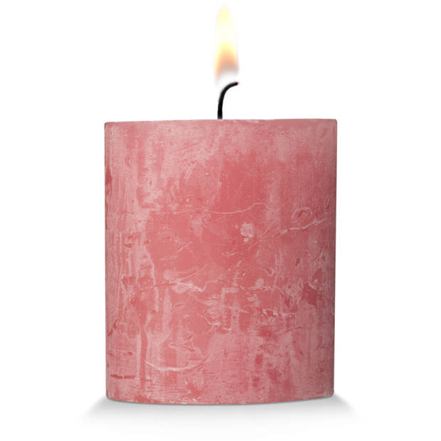 Stompkaars Roze 8 x Ø 7 cm