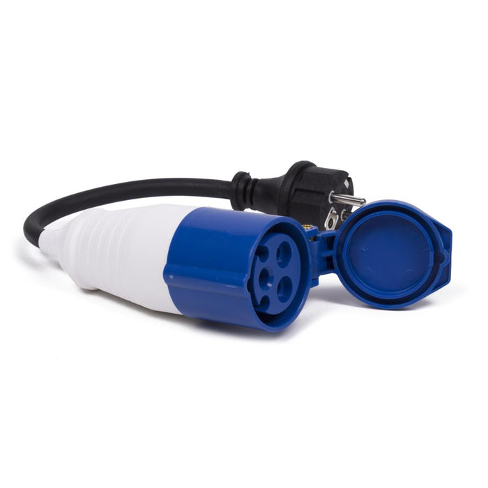 CEE Verloop Stekker 0,35 mtr – SCHUKO naar CEE | IP44 | 16A 250V