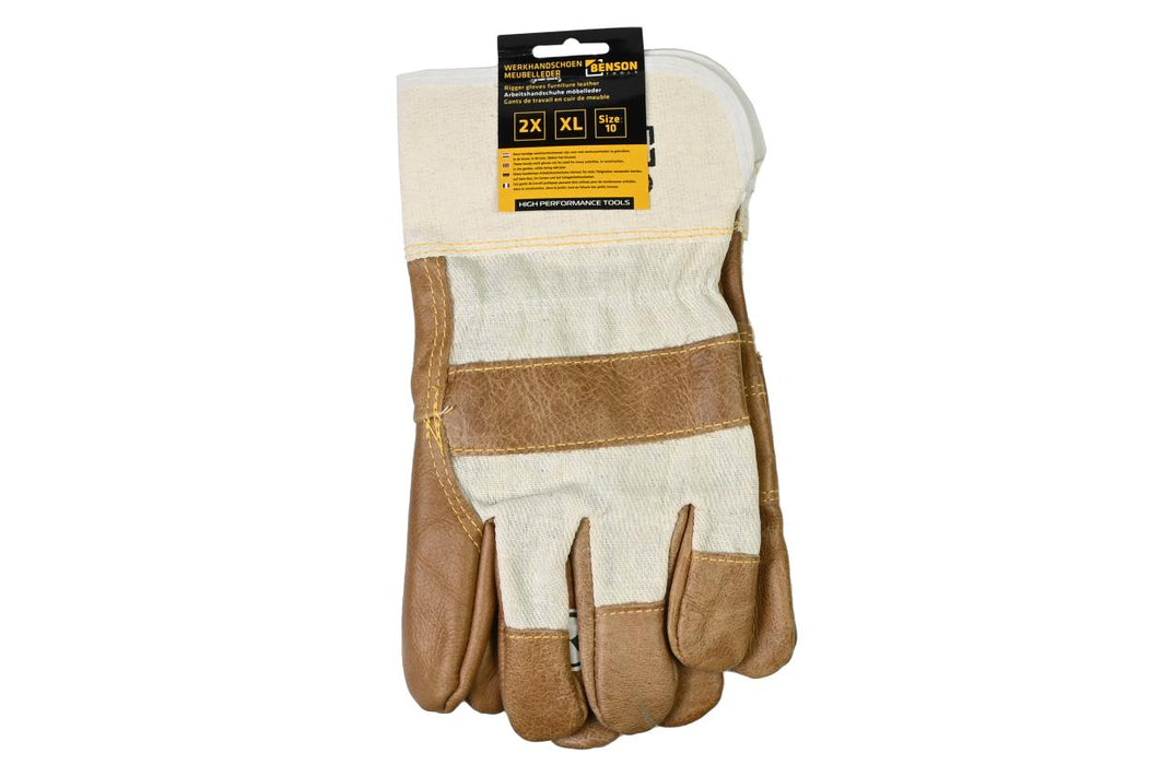 Werkhandschoenen Meubelleder – Maat 10 | Duurzaam & Comfortabel