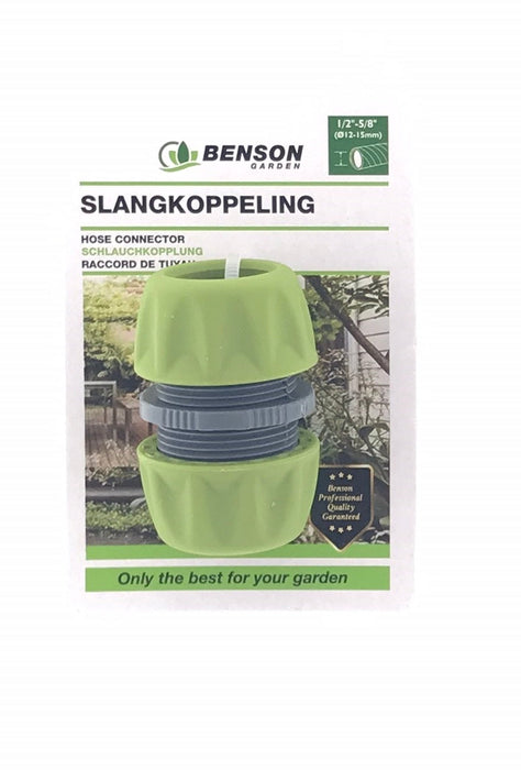 Slangkoppeling Soft 1/2" – 5/8" (12–15 mm) | Voor Tuinslangen