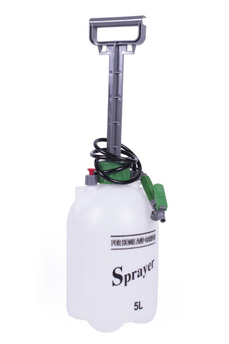 Plantensproeier 5 Liter – Hogedruk Druksproeier met Draagband & Verstelbare Sproeikop