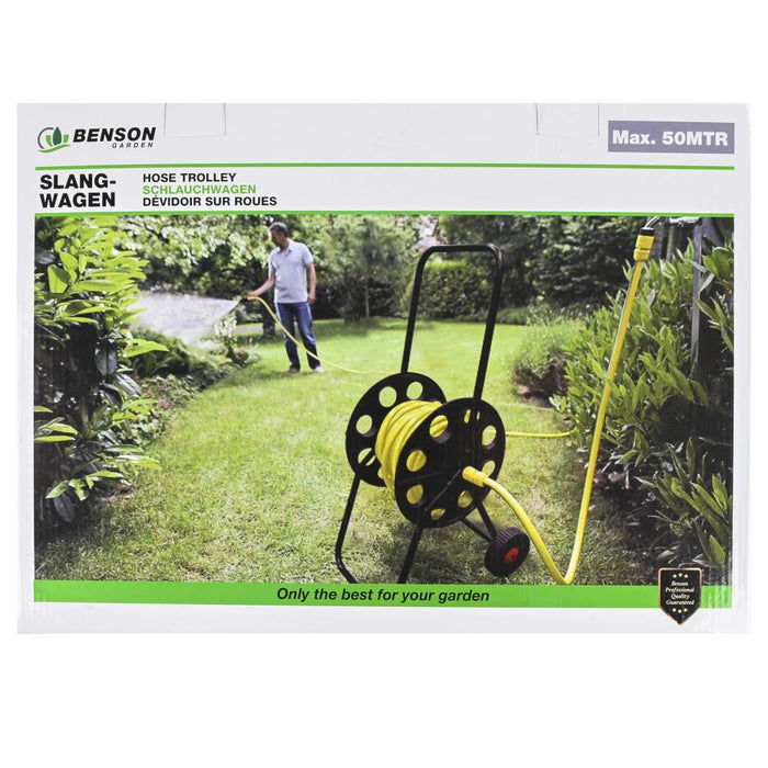 Slangwagen 50 Meter – Sterk, Lichtgewicht & Makkelijk te Verplaatsen