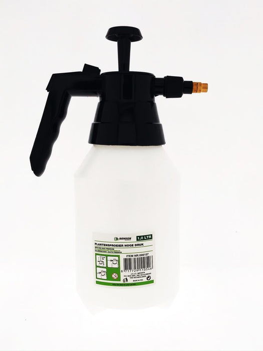 Plantensproeier 1 Liter – Hoge Druk | Handdrukspuit voor Planten & Bloemen