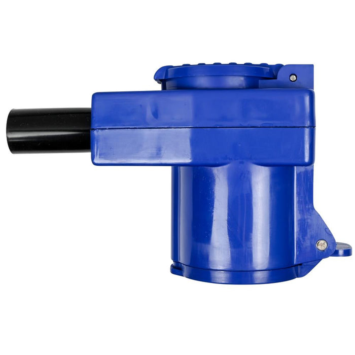 CEE haakse contrastekker + stopcontact