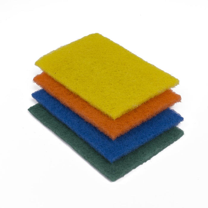 Schuur pads 4 dlg kleur