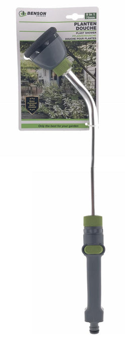 Planten Douche 75 cm – Tuinsproeier met 9 Standen & Aan/Uit Knop