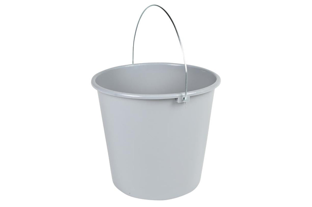 Emmer 10 Liter – Kunststof met Metalen Hendel | Roze, Blauw & Grijs