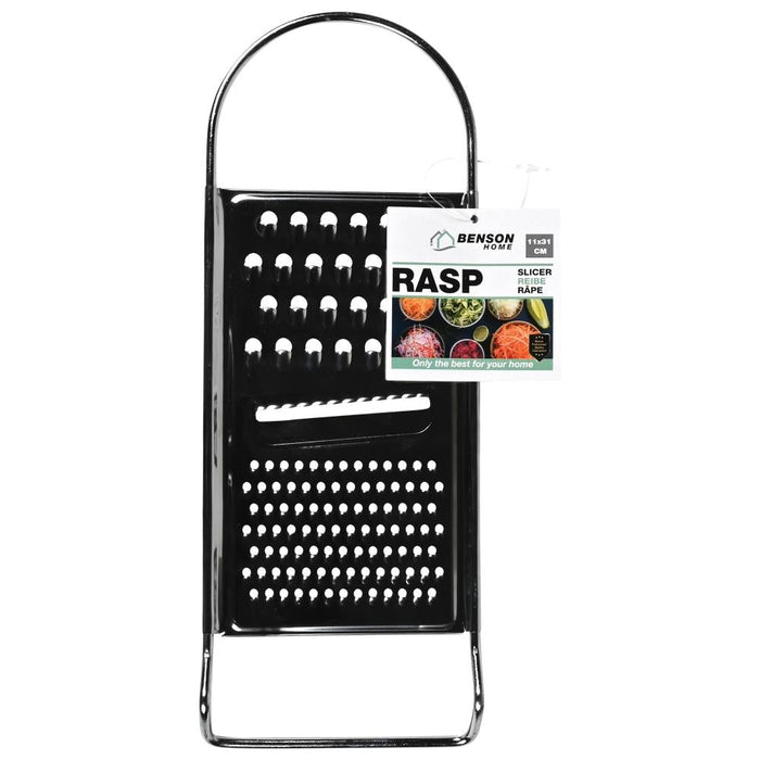 Rasp plat chroom 11 x 31 cm