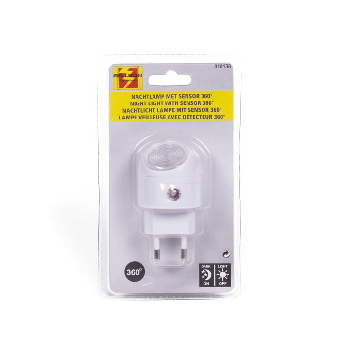 Nachtlamp met sensor 360° draaibaar