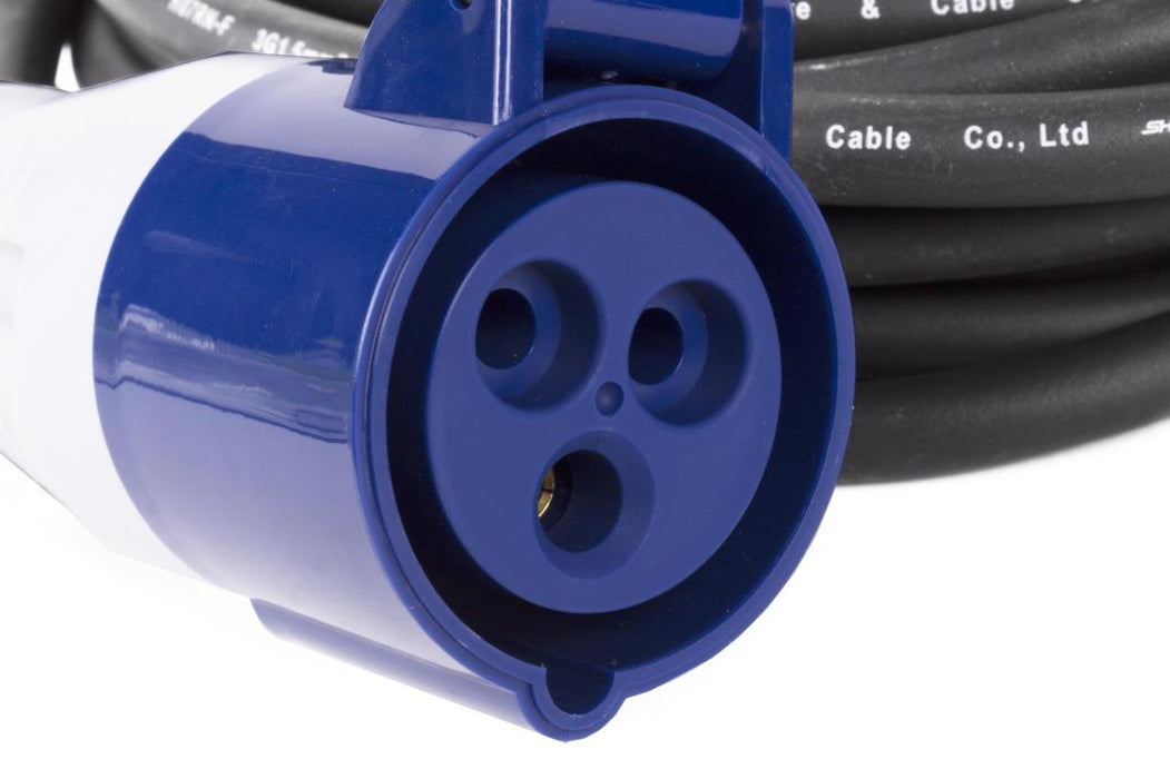 CEE Verlengsnoer Neopreen IP44 – 10 Meter | 16A 250V 2P+E