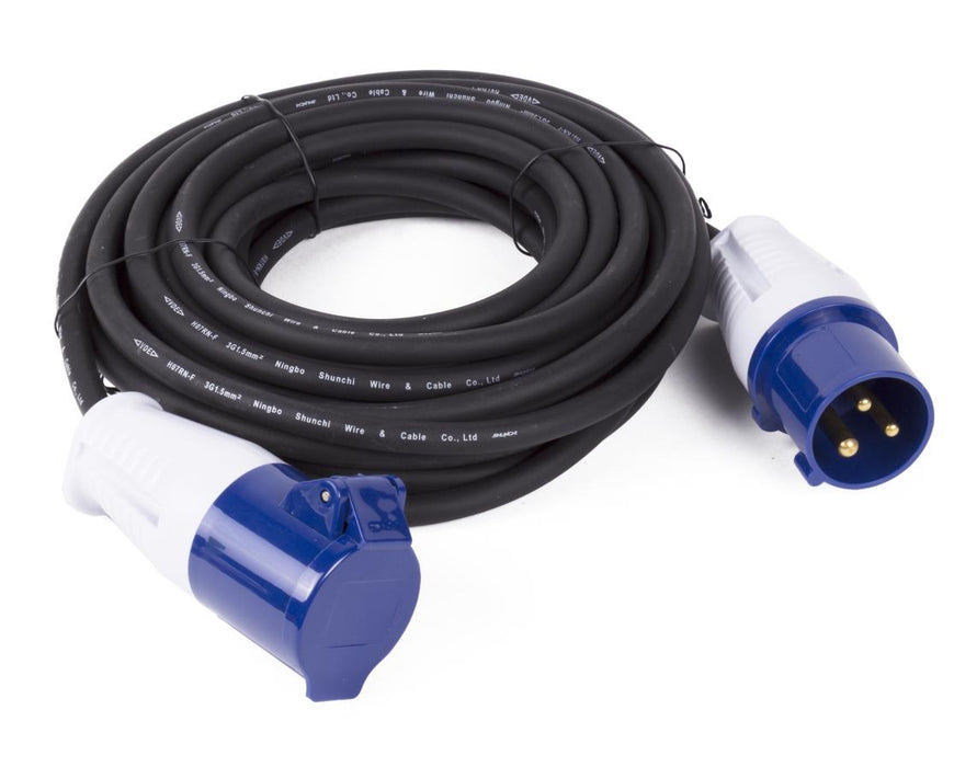 CEE Verlengsnoer Neopreen IP44 – 10 Meter | 16A 250V 2P+E