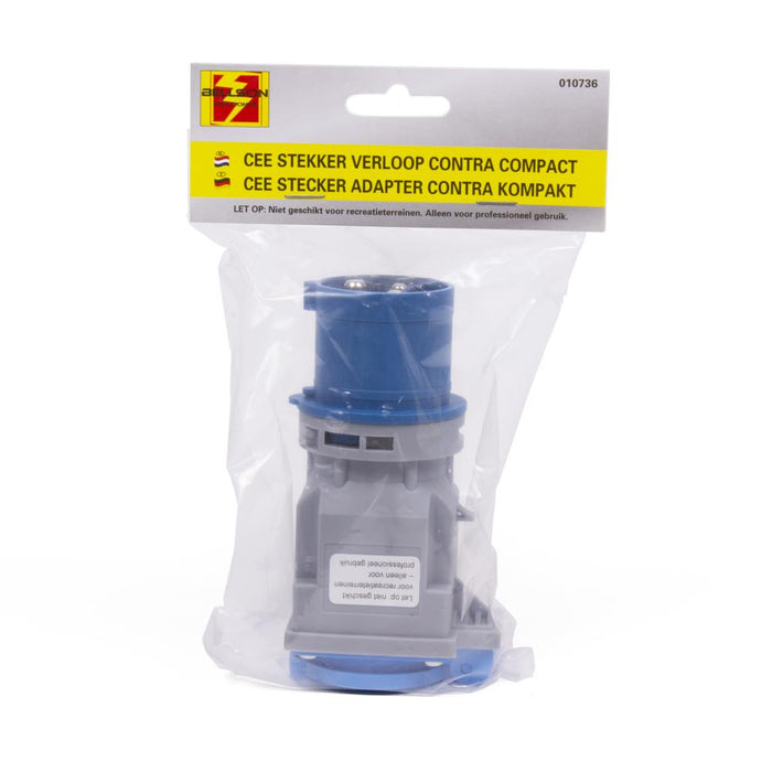 CEE Stekker Verloop Contra Compact – 16A | IP44 | 200–250V