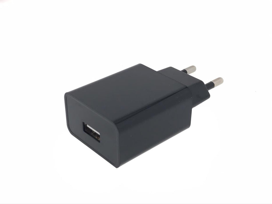 USB-A lader (2A) zwart