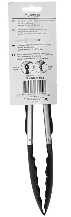 Keukentang zwart 23 cm 9"