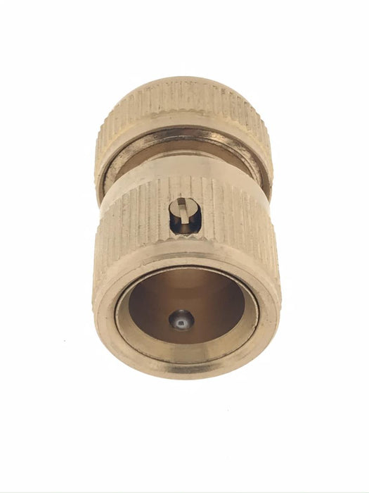 Slangkoppeling Messing 1/2" – Sterke & Lekvrije Tuinslangaansluiting