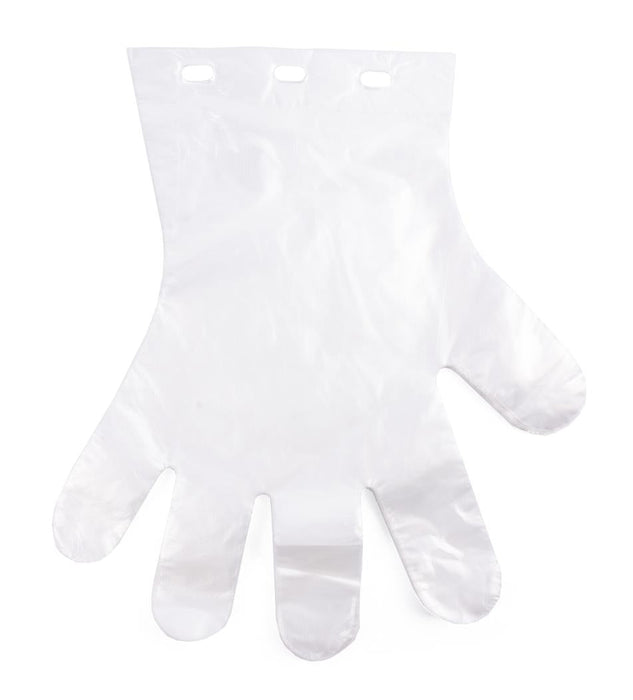 Werkhandschoen Wegwerp 50 dlg – Polyethyleen Geruwd | One Size