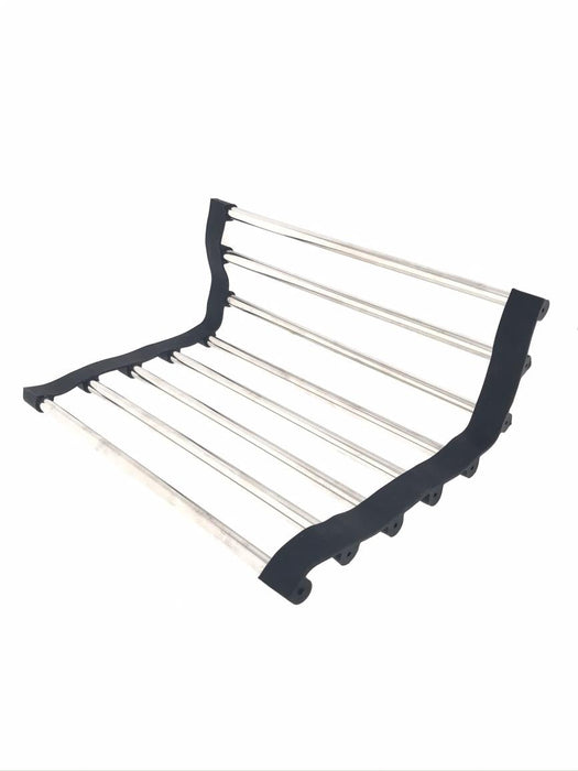 Pannenonderzetter/ afdruiprek RVS