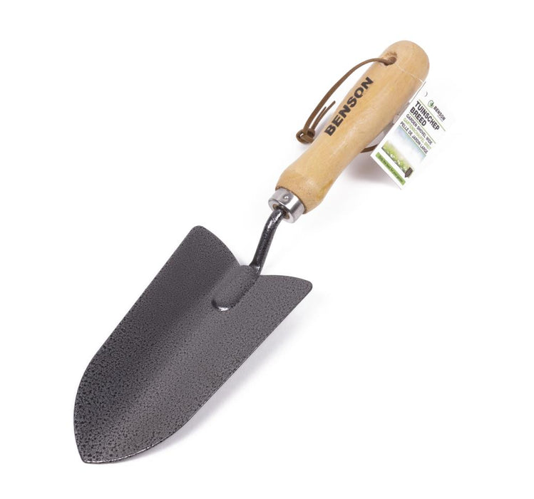 Tuinschep met Houten Handvat – Metaal 8 cm Breed | Voor Planten & Verpotten