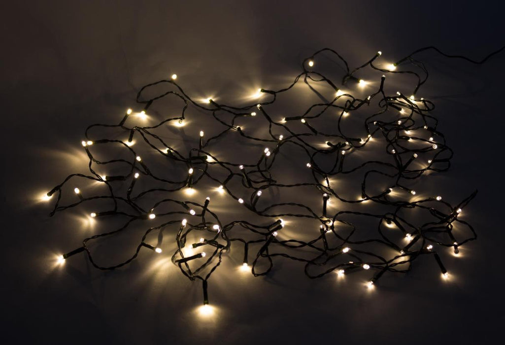 LED deco lichtsnoer wit 100 LED 11.2 mtr