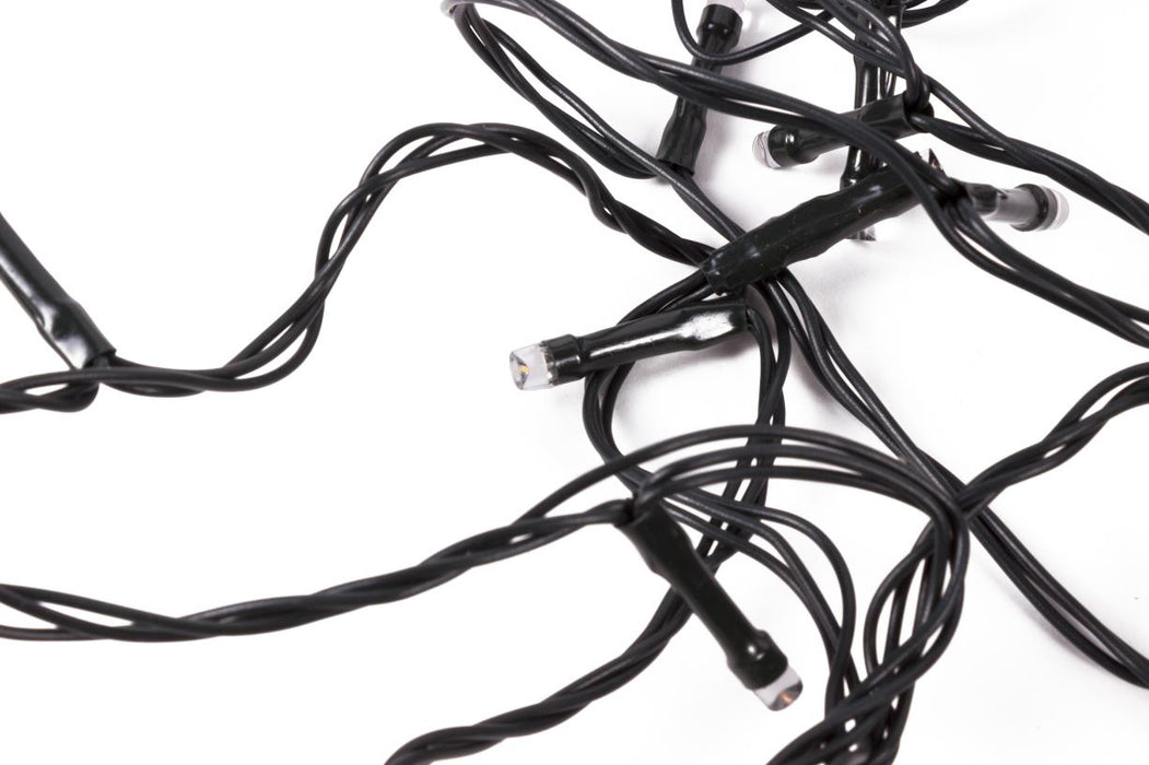 LED diamant lichtsnoer wit 200 LED 25 mtr IP44