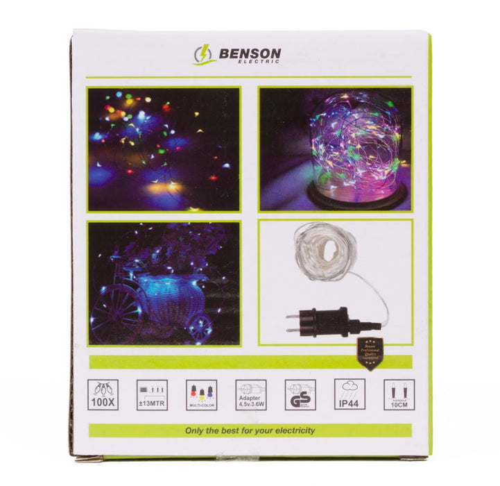 LED deco lichtslang kleur 100 LED 13 mtr IP44