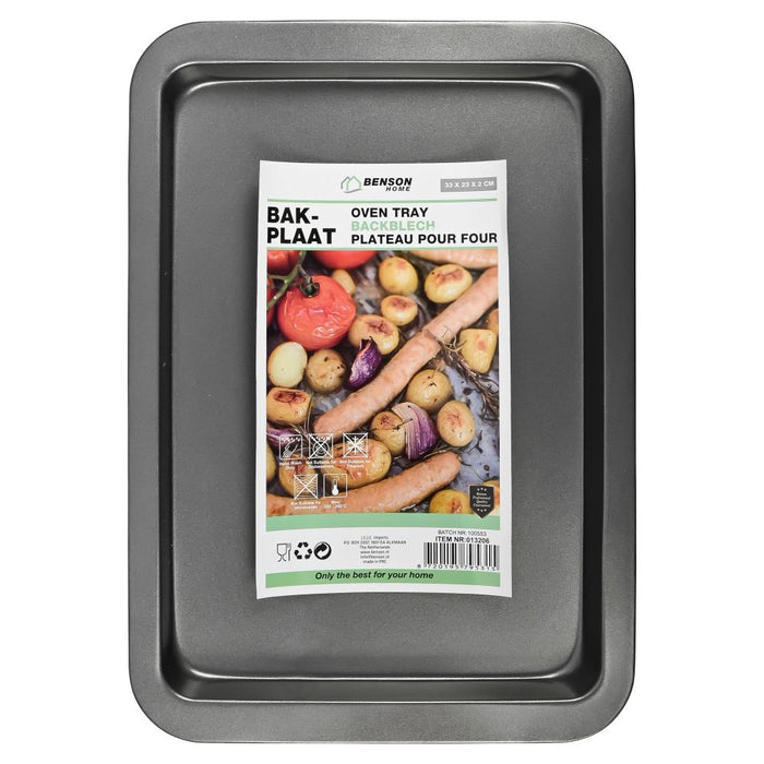 Bakplaat 33 x 23 x 2 cm