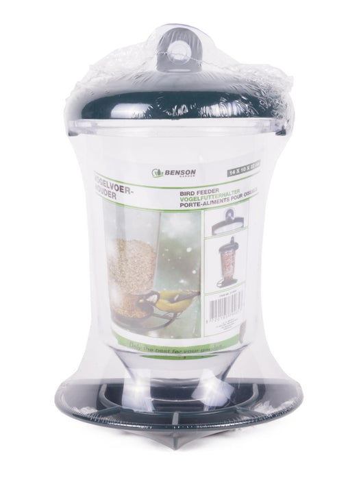 Vogelvoerhouder met zuignap 14 x 10.5 x 22.5 cm