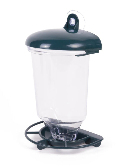 Vogelvoerhouder met zuignap 14 x 10.5 x 22.5 cm