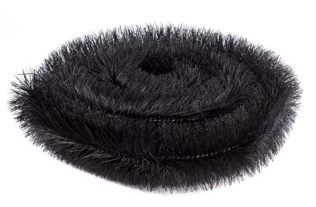 Dakgootborstel Ø10 cm x 4 m – Bescherming tegen Bladeren & Vuil | RVS & Nylon