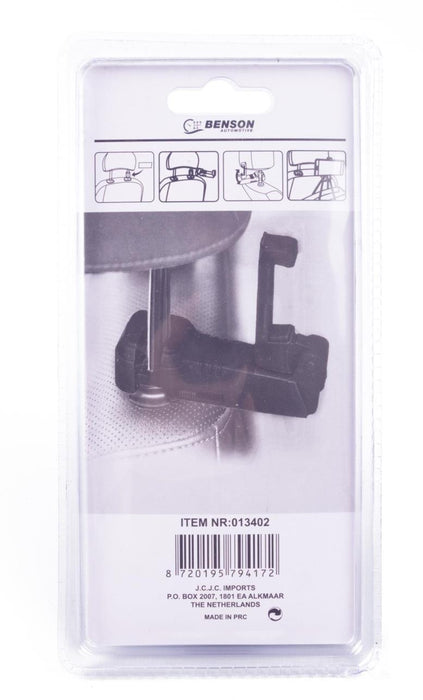 Telefoonhouder + haak auto hoofdsteun