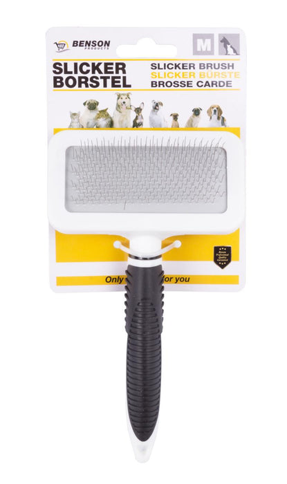 Honden / katten slicker borstel medium