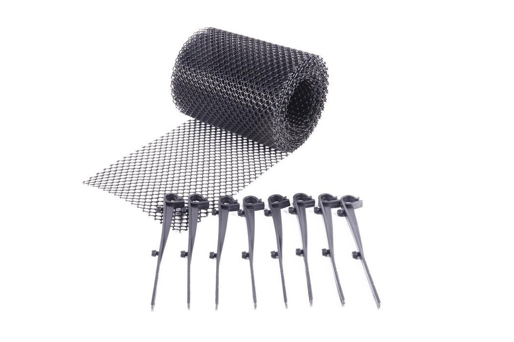 Bladvanger 6 m x 15 cm – Fijnmazig Kunststof Gaas met Bevestigingshaken | Tegen Bladeren & Vogels