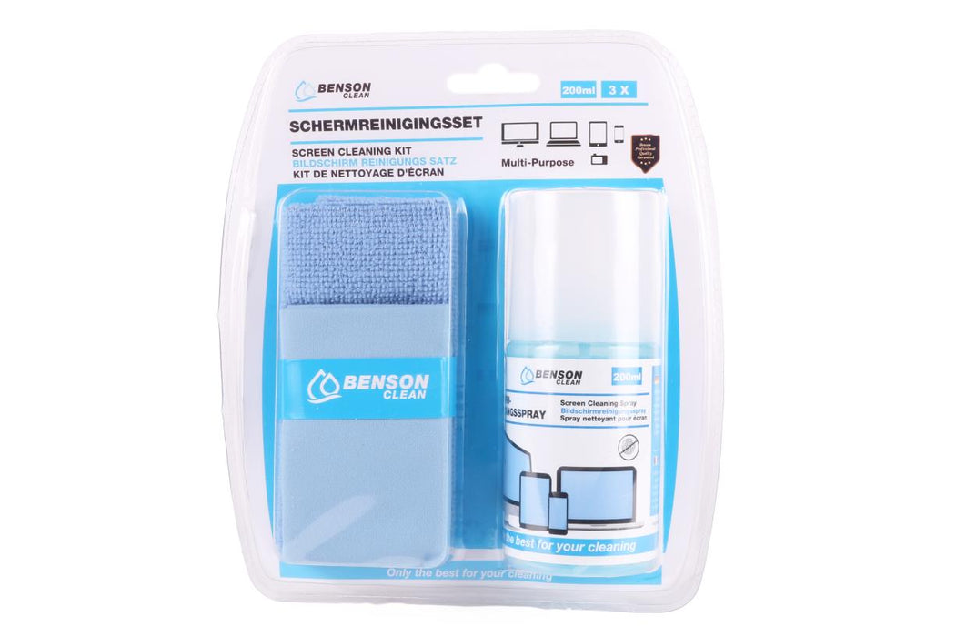 Schermreinigingsset 3 dlg