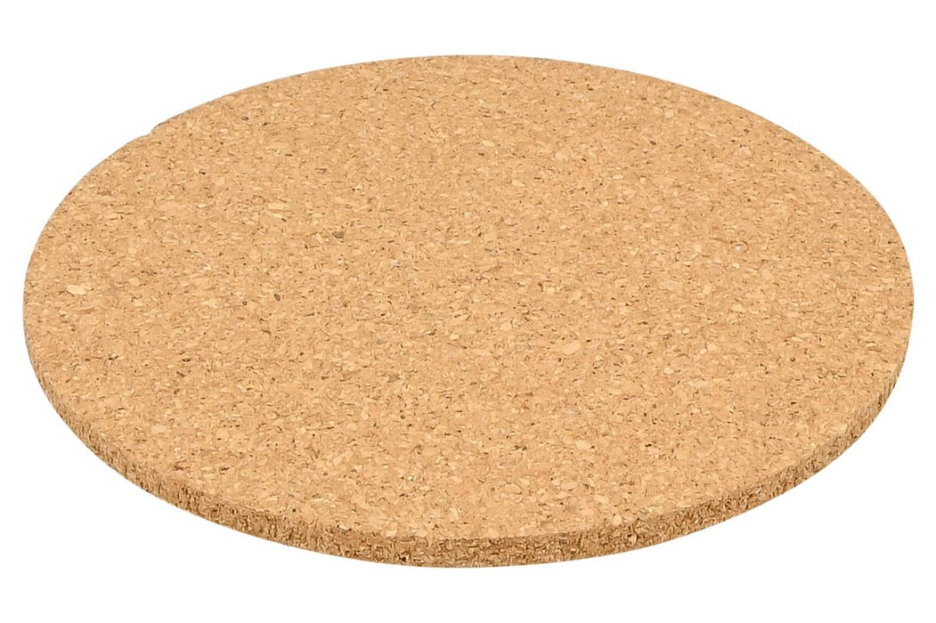 Onderzetters kurk 10 cm 6 dlg