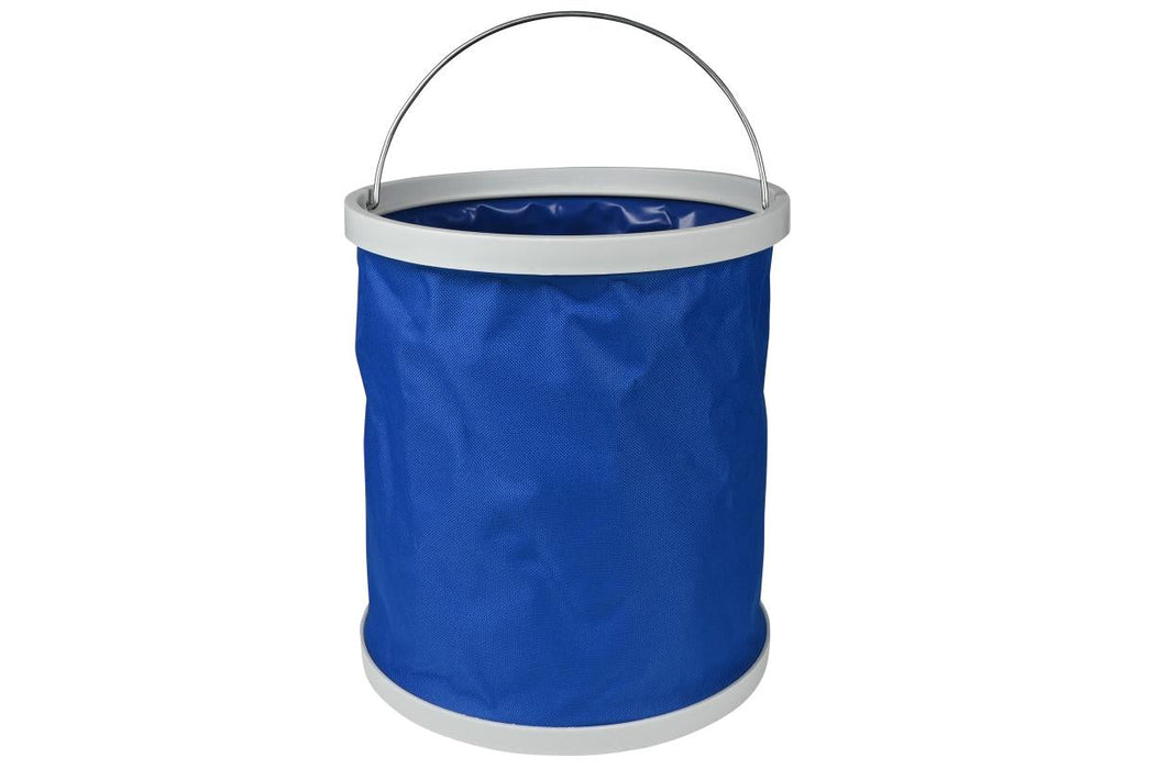 Opvouwbare Emmer 11 Liter – Ø25 x 27,5 cm | Compact, Stevig & Met Metalen Hengsel