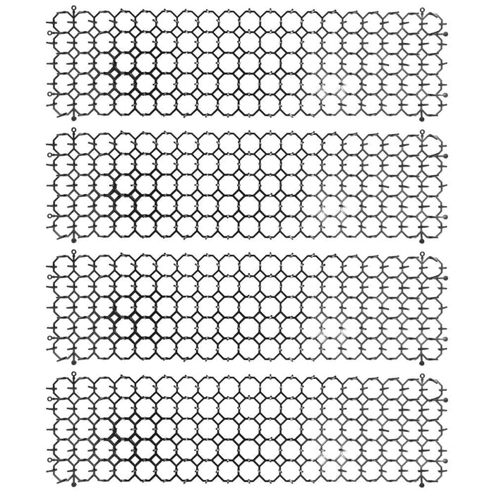 Kattenafweermatten 47,5x13x2,7 cm 4 dlg