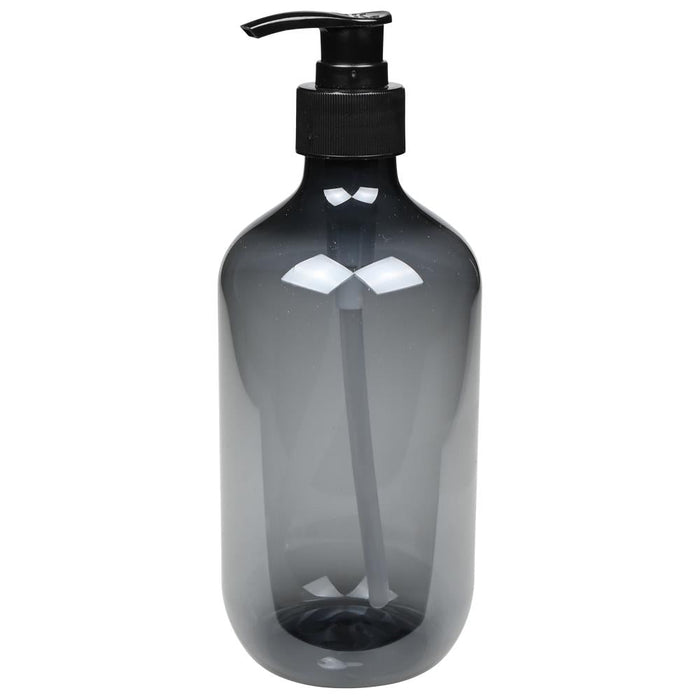 Zeepdispenser doorzichtig blauw – stijlvolle kunststof pomp fles 500 ml