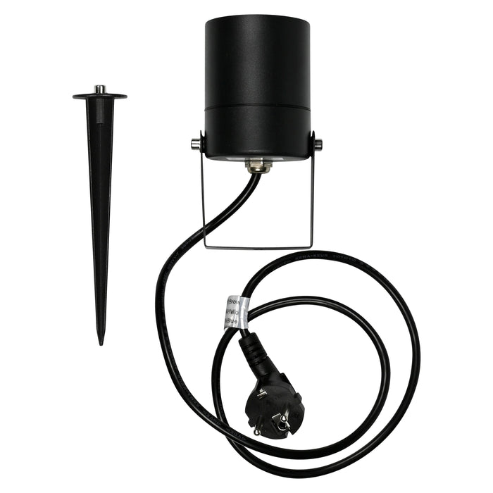 Grondspot Tuin met RA Stekker – IP65 | Aluminium | GU10 Fitting