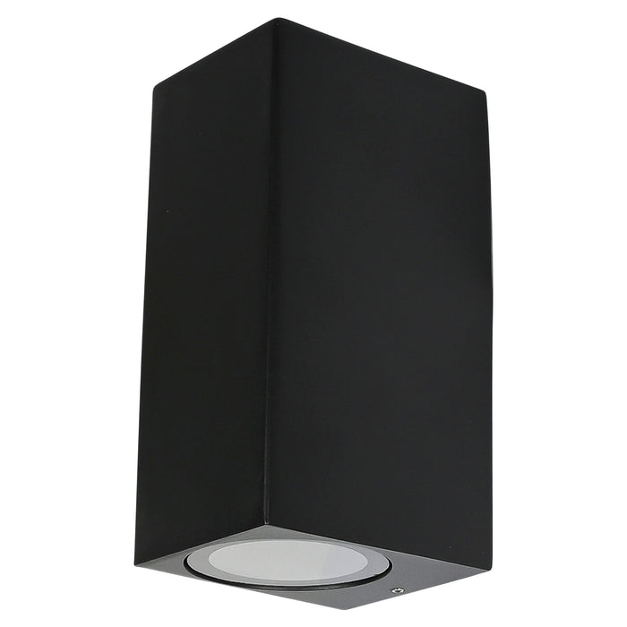 Vierkante Wandlamp Buiten – Up & Down | IP65 | Aluminium | GU10