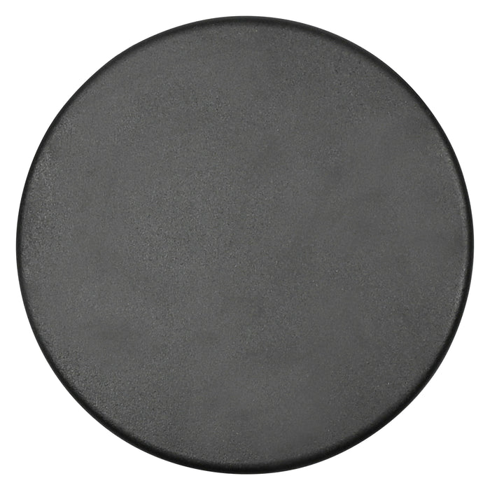 Ronde Wandlamp Zwart – Backlight | Ø15 cm | Aluminium + PMMA