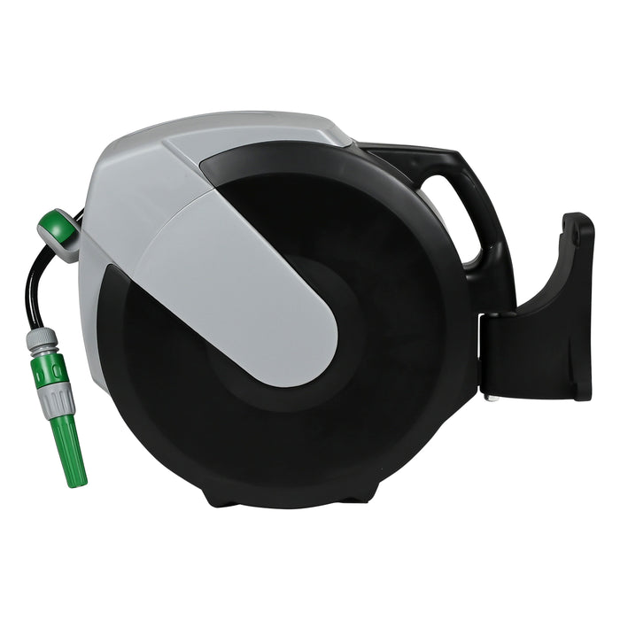 Wandslangenbox 25 Meter – Automatisch Oprolbaar | 180° Draaibaar & Compleet met Tuinslang