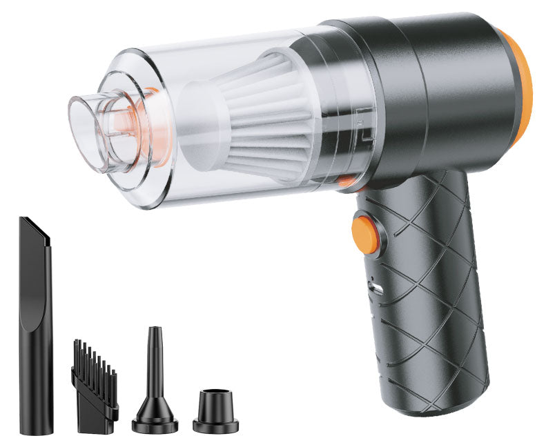 2-in-1 Stofzuiger en compressor mini 3600 mAh