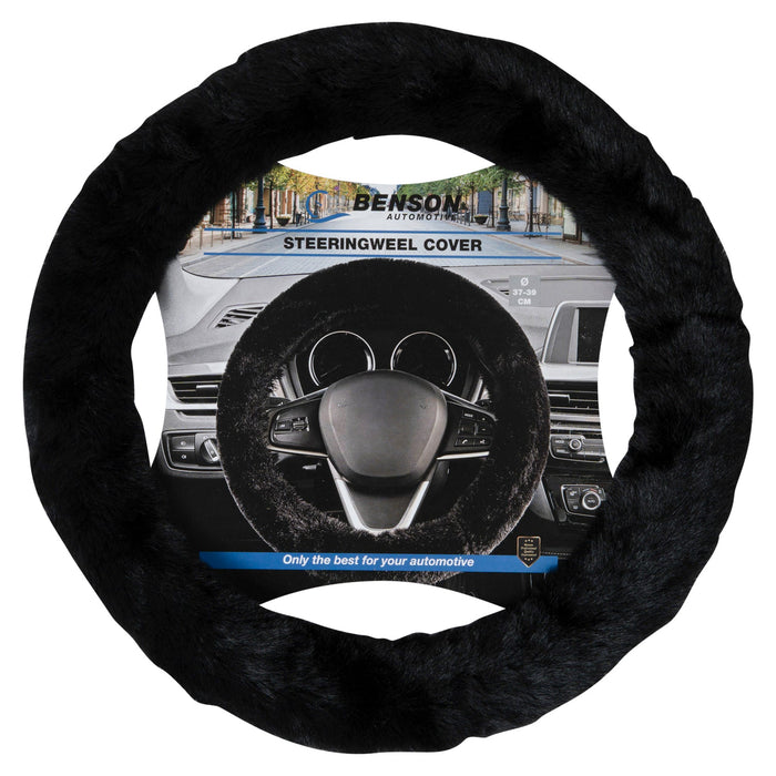 Stuurhoes vacht zacht zwart