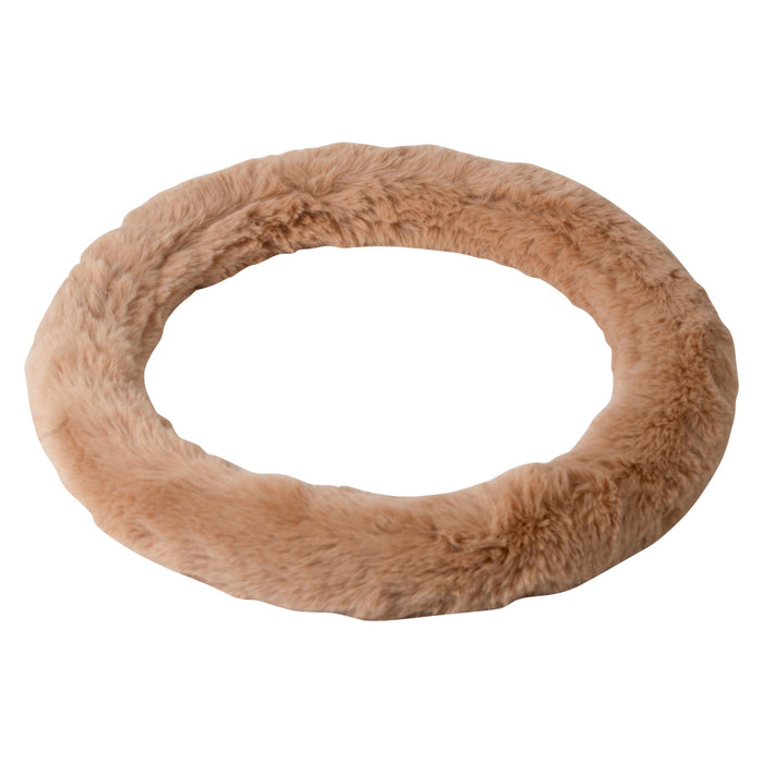 Stuurhoes vacht zacht beige