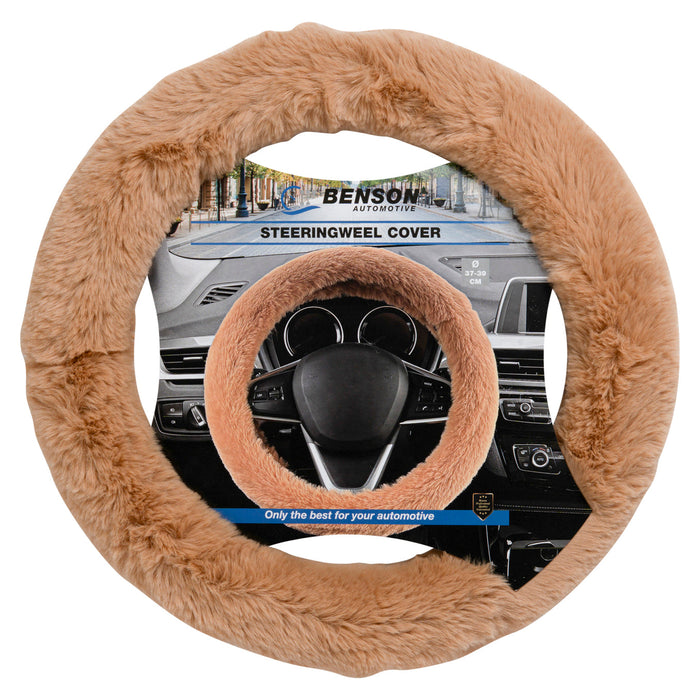 Stuurhoes vacht zacht beige