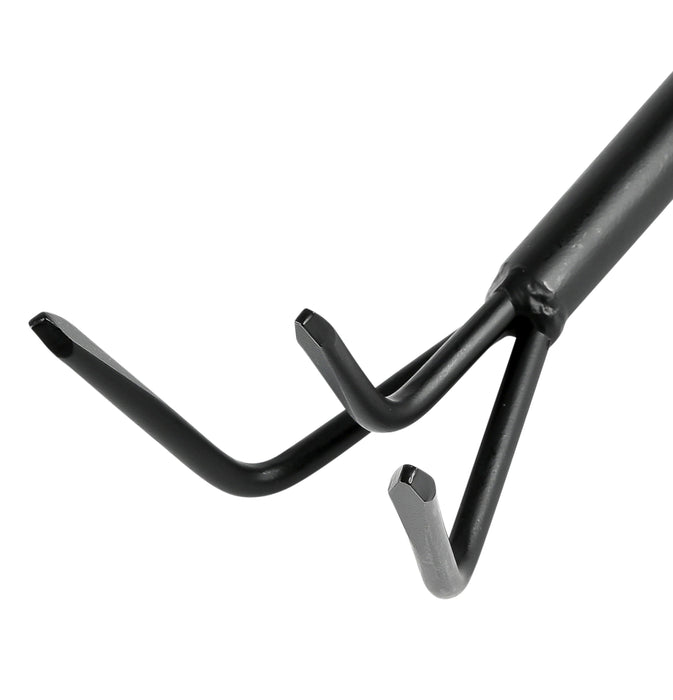 Tuinhark met Kunststof Handvat Zwart – Stevig & Comfortabel Tuingereedschap