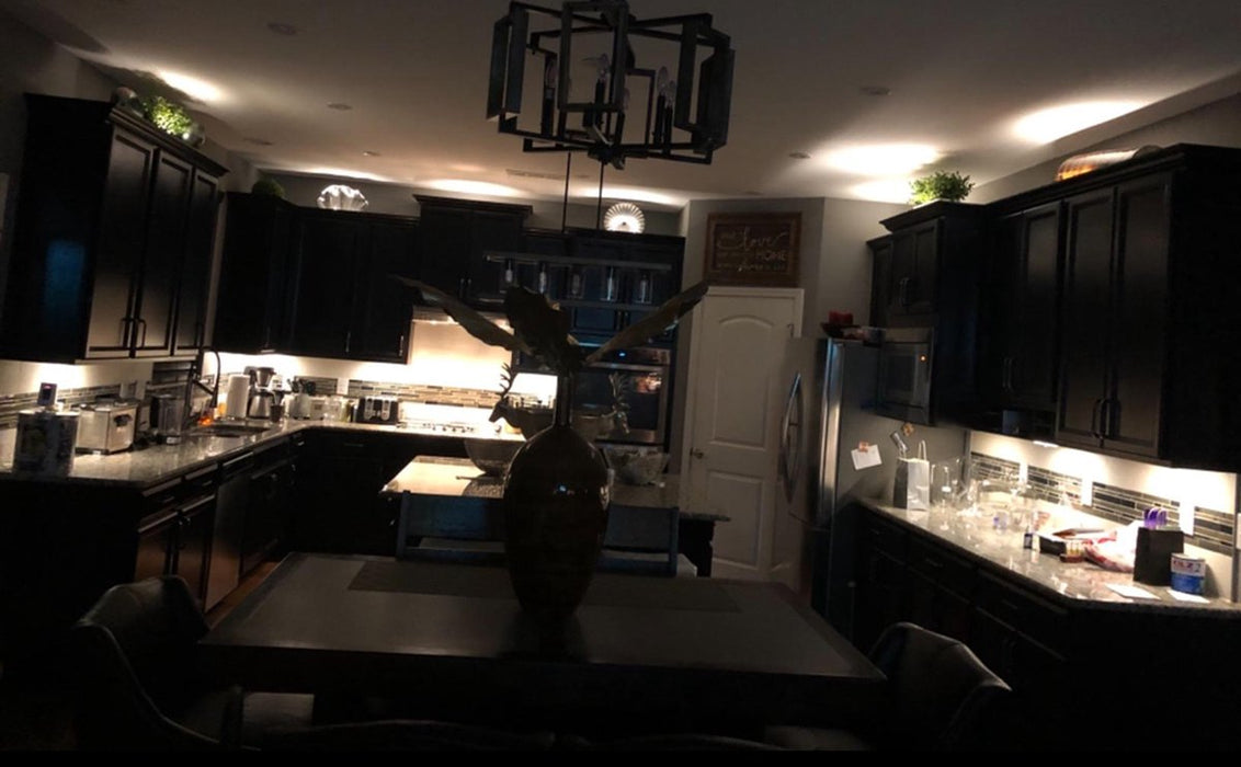2 Stuks - Kastverlichting met bewegingssensor LED Kast Verlichting Keukenverlichting LED Incl Afstandsbediening Oplaadbaar Warm en Koud Licht