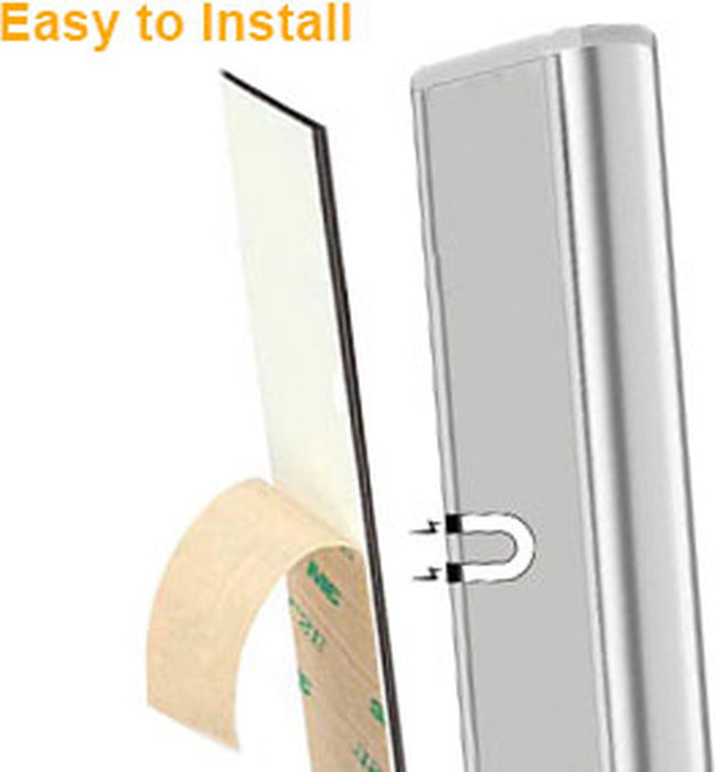 2 Stuks - Kastverlichting met bewegingssensor LED Kast Verlichting Keukenverlichting LED Incl Afstandsbediening Oplaadbaar Warm en Koud Licht