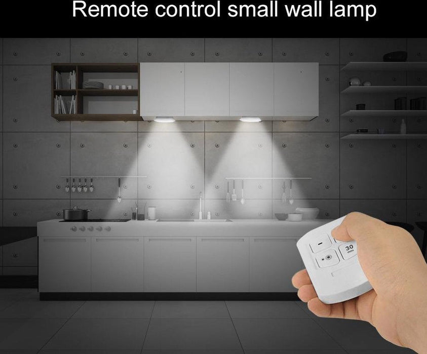 3 Stuks Draadloze ledlamp Kastverlichting Draadloze wandlamp Trapverlichting Draadloze ledspot Dimbaar Batterij